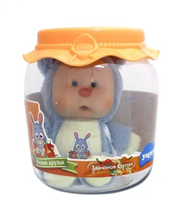 Игрушка "Зайчонок Степан" (15007-6) обложка книги