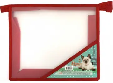 Папка для тетрадей А5 "КОШЕЧКА В ПАРИЖЕ" (ПТ-2940) обложка книги