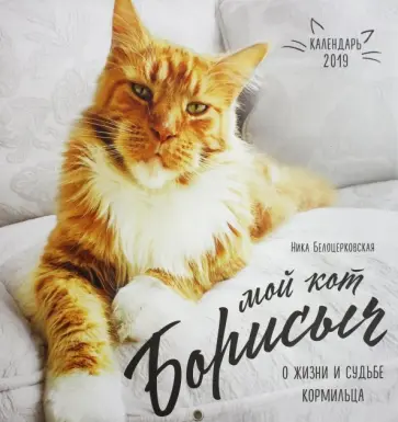 Борисыч. Календарь настенный на 2019 год обложка книги