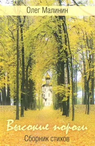 Олег Малинин - Высокие пороги. Сборник стихов обложка книги