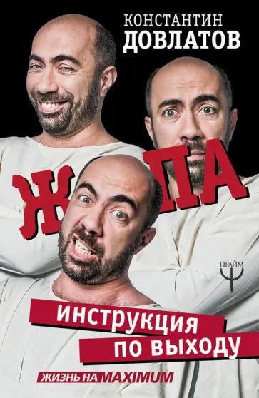 Константин Довлатов - Ж*па: инструкция по выходу обложка книги