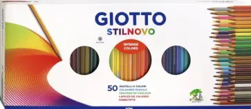 Карандаши "Giotto Stilnovo", 50 цветов (257300) обложка книги