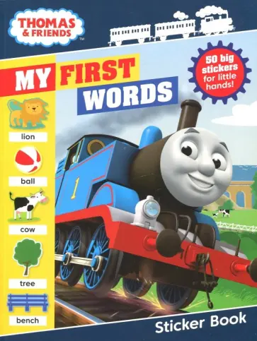 Jacqui Butler - Thomas & Friends. My First Words Sticker Book обложка книги