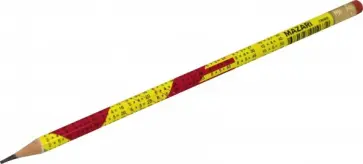 Карандаш чернографитный пластиковый с ластиком Cribs, с таблицей умножения обложка книги