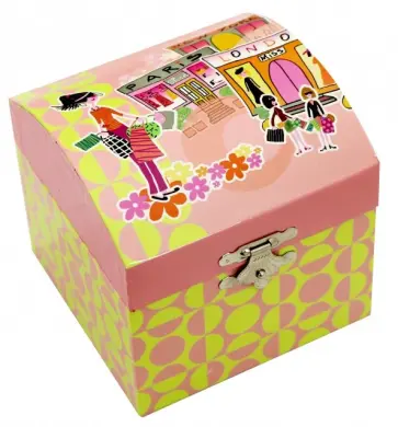 Шкатулка музыкальная "Paris, NewYork, London" (41000) (41861) обложка книги