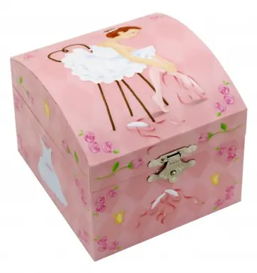 Шкатулка музыкальная "Балерина на стуле" (41000) (41948) обложка книги