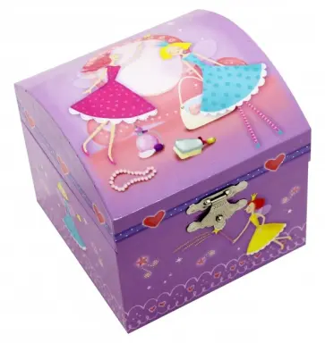 Шкатулка музыкальная "Две принцессы" (41000) (41964) обложка книги