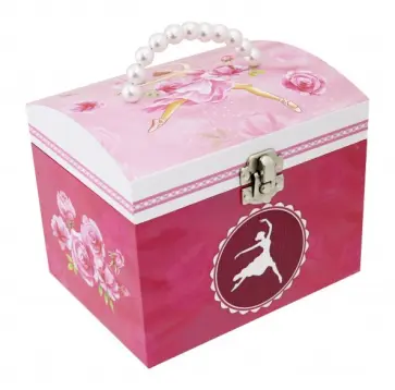 Шкатулка "Балерина и розы" (90000) (90108JK) обложка книги