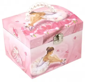 Шкатулка музыкальная "Маленькая балерина" (90000) (90974) обложка книги