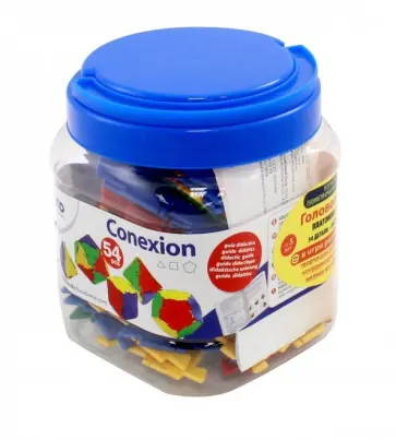 Конструктор Коннэкшн "Платоновы тела" (54 детали) (32117) обложка книги