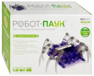 Конструктор Робот-паук, в ассортименте Конструктор Робот-паук, в ассортименте обложка книги