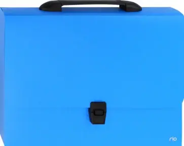 Папка-портфель "Rio" (А4, 1 отделение, в ассортименте) (EB5000) Папка-портфель "Rio" (А4, 1 отделение, в ассортименте) (EB5000) обложка книги