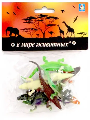 Набор игровой "Крокодилы" 8 штук (Т10497) обложка книги