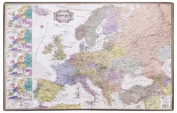 Коврик для письма А2 "Европа ретро стиль" (EVR-RET_MAT) обложка книги