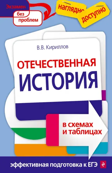 Виктор Кириллов - Отечественная история в схемах и таблицах обложка книги