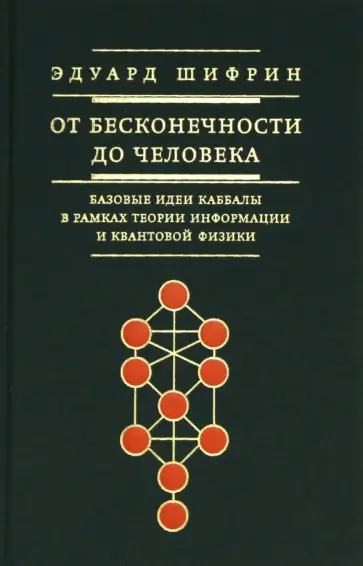 Эдуард Шифрин - От бесконечности до человека. Базовые идеи каббалы в рамках теории информации и квантовой физики Эдуард Шифрин - От бесконечности до человека. Базовые идеи каббалы в рамках теории информации и квантовой физики обложка книги