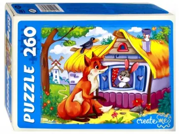 Puzzle-260 "Заюшкина избушка" (ПУ260-0643) обложка книги