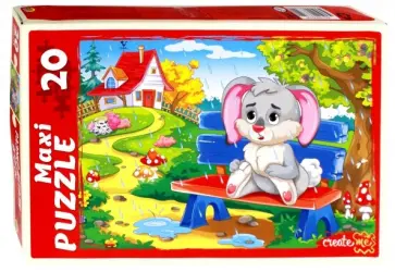 Maxi pazzle-20 "Зайка" (ПМ-6354) обложка книги