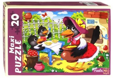 Maxi puzzle-20 "Сорока-сорока" (ПМ-6356) обложка книги