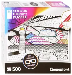 Пазл-500 + 3D очки. Маяк обложка книги