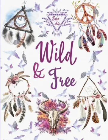 Блокнот. Бохо-шик обложка книги