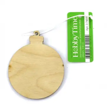 Заготовка для декорирования "Шар" (8 см) (2-743/02) обложка книги