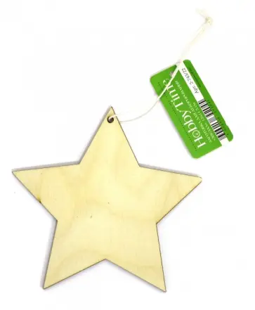 Заготовка для декорирования "Звезда" (12х11,5 см) (2-743/22) обложка книги