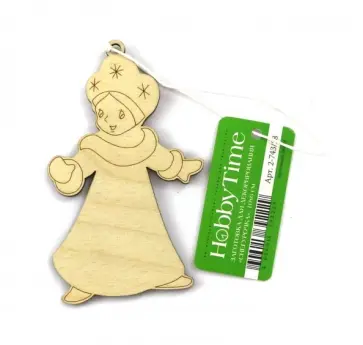 Заготовка для декорирования "Снегурочка" (10х6 см) (2-743/28) обложка книги