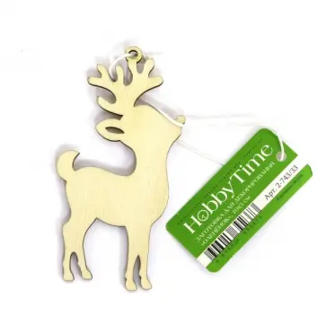 Заготовка для декорирования "Олененок" (10х5 см) (2-743/33) обложка книги