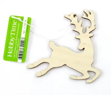 Заготовка для декорирования "Олень" (10х9,5 см) (2-743/34) обложка книги