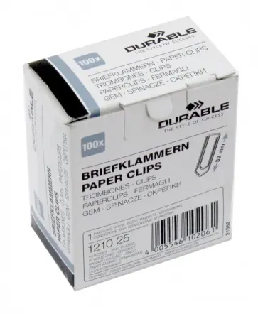 Скрепки 32 мм 100 шт оцинкованные (1210-25) Скрепки 32 мм 100 шт оцинкованные (1210-25) обложка книги