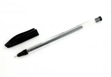 Ручка гелевая 0.5 "SLEEK" черная (F-1197) обложка книги