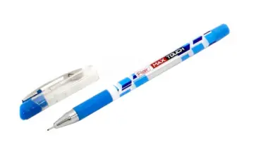 Ручка шариковая MAX TOUCH с грипом, синяя (F-1312) обложка книги