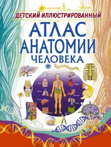 Анна Спектор - Детский иллюстрированный атлас анатомии человека обложка книги