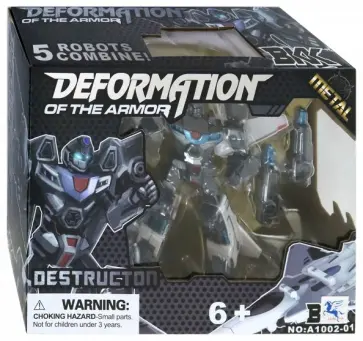 Робот-трансформер "Destruction" (А1002-01) обложка книги