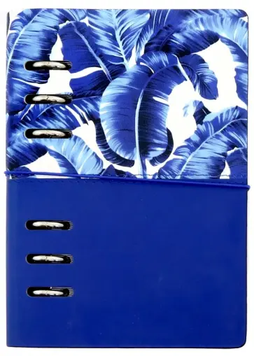 Записная книжка 120 листов (13,5*19) "Wave" (AZ742/blue) обложка книги