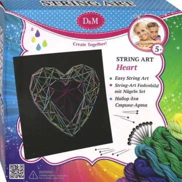 Набор STRING ART Сердце (69312) обложка книги
