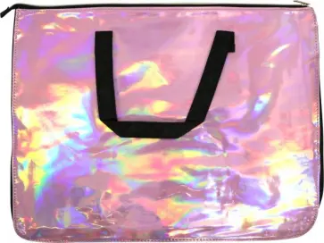 Папка для документов А3 "РОЗОВЫЙ ГОЛОГРАФИЧЕСКИЙ" (48964) обложка книги