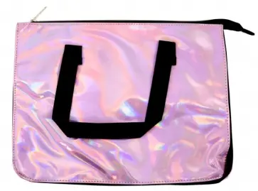 Папка для документов А4 "РОЗОВАЯ ГОЛОГРАФИЧЕСКАЯ" (48967) обложка книги