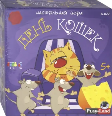 Настольная игра "День Кошек" (A-827) обложка книги