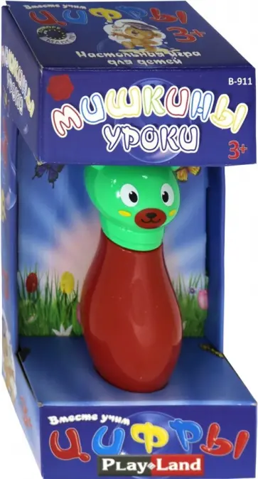 Игра Мишкины уроки: Вместе учим цифры (B-911) обложка книги