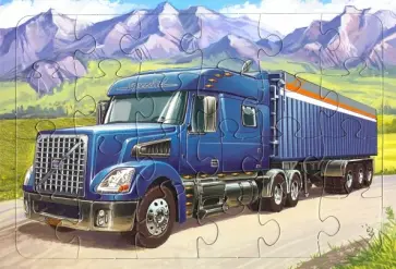 Пазл-24 "Грузовой автомобиль Вольво" (П-2436) обложка книги