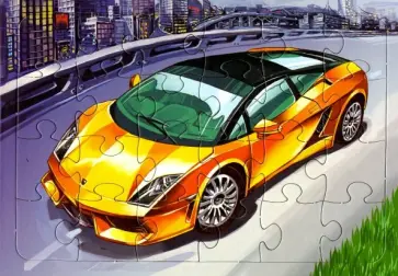 Пазл-24 "Легковой автомобиль Ламборджини" (П-2434) обложка книги