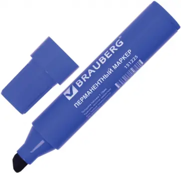 Маркер перманентный "JUMBO" синий (151225) Маркер перманентный "JUMBO" синий (151225) обложка книги