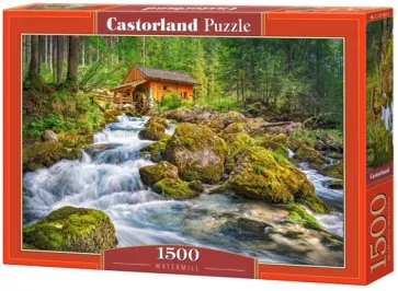Puzzle-1500 "Водяная мельница" (C-151783) обложка книги