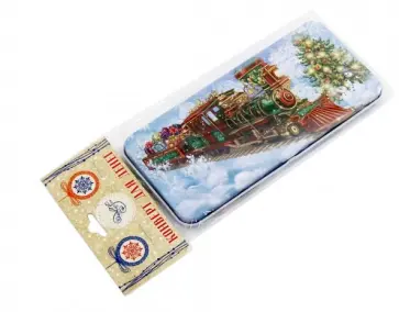 Коробочка для денег "Новогодний поезд" (78119) обложка книги