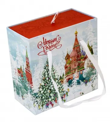 Коробка подарочная "Красная площадь" 18х18*9,5 см (78464) обложка книги