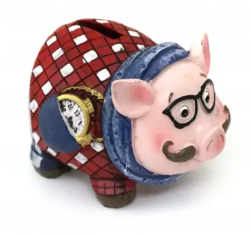 Копилка "Свин в очках" (77829) обложка книги