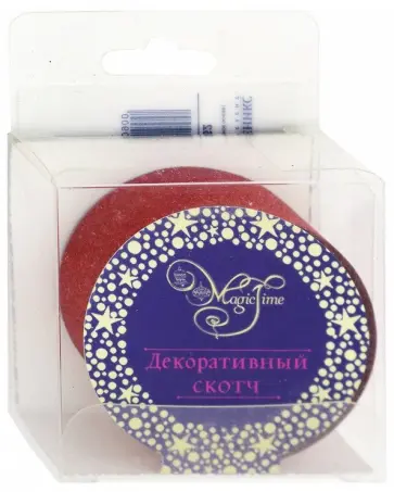 Лента самокл. Красная 77762 обложка книги