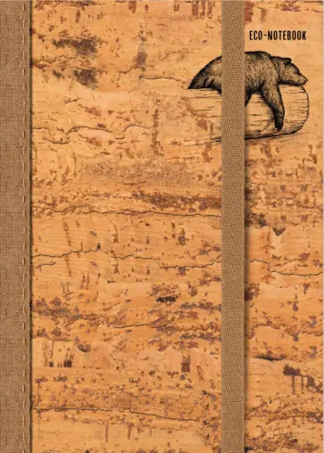 Эко-блокнот "Мишка" (64 листа, А5, нелинованный) обложка книги